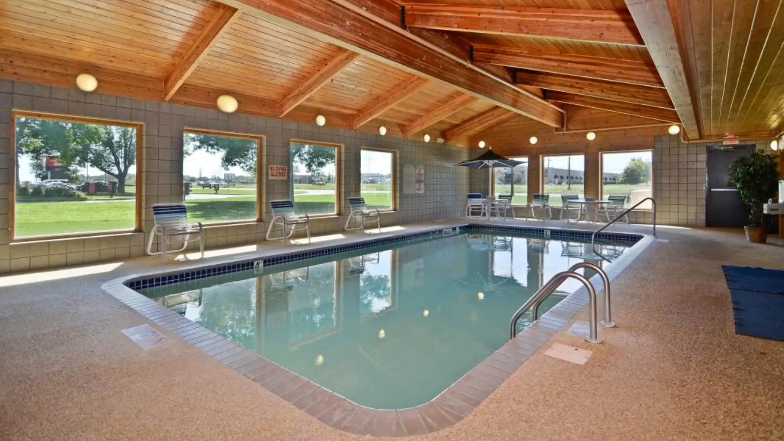 Safe Fenced-In Pool